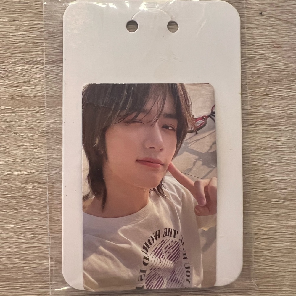 TXT - Fight or Escape Album, along with Beomgyu photo-card.